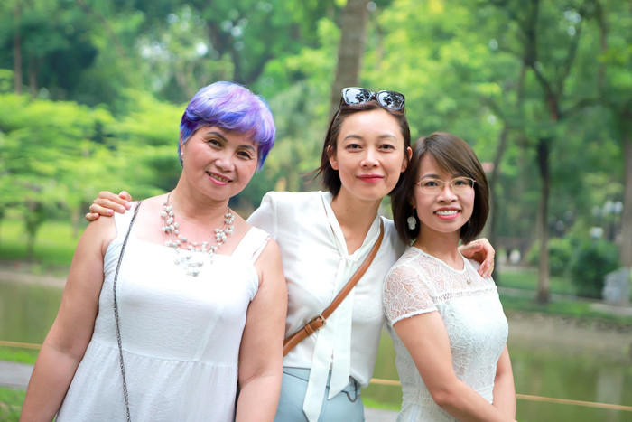 Ngày xưa tên của bà gần như cá biệt trong khu gia đình bà sinh sống