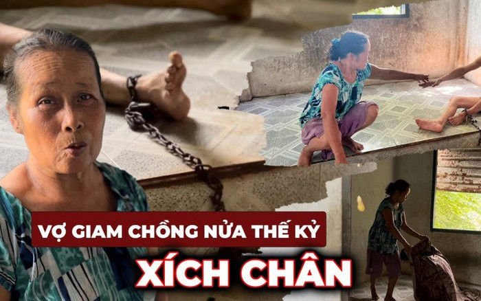 Người phụ nữ xích chân chồng và con trai gần nửa thế kỷ, lý do thật xót thương Ảnh 2
