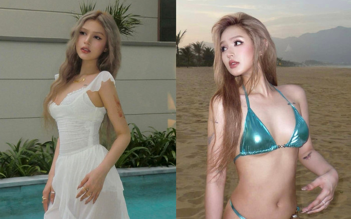 Sắc vóc nóng bỏng của hotgirl lấy streamer giàu có, từng diện váy cưới 28 tỷ đồng Ảnh 2