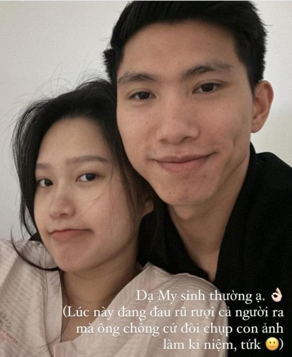 Nhan sắc xinh đẹp của mẹ bỉm Doãn Hải My.