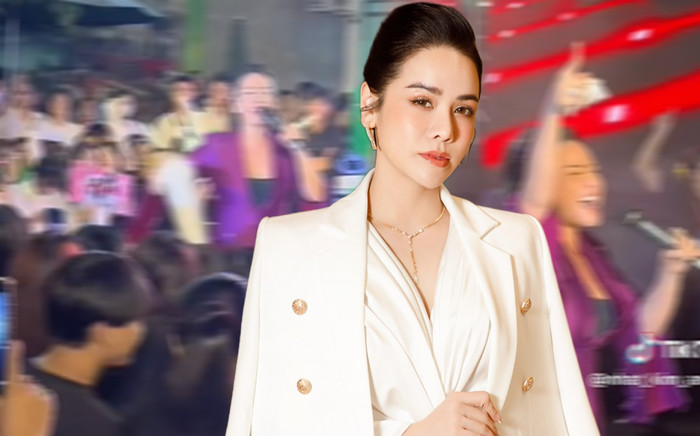 Nhật Kim Anh đi diễn ở trường học, 'quậy nát' sân khấu cùng sinh viên Ảnh 2