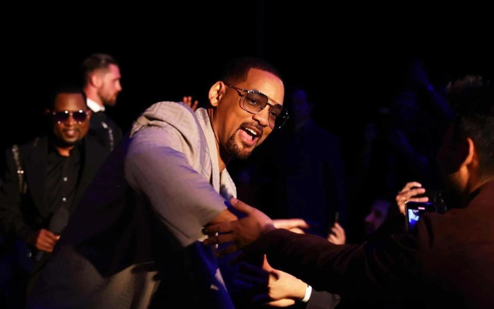 Will Smith đang tích cực quảng bá phim mới - Ảnh: The Guardian.