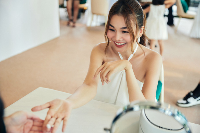 Siêu mẫu Thanh Hằng vướng tin đồn bầu bí.