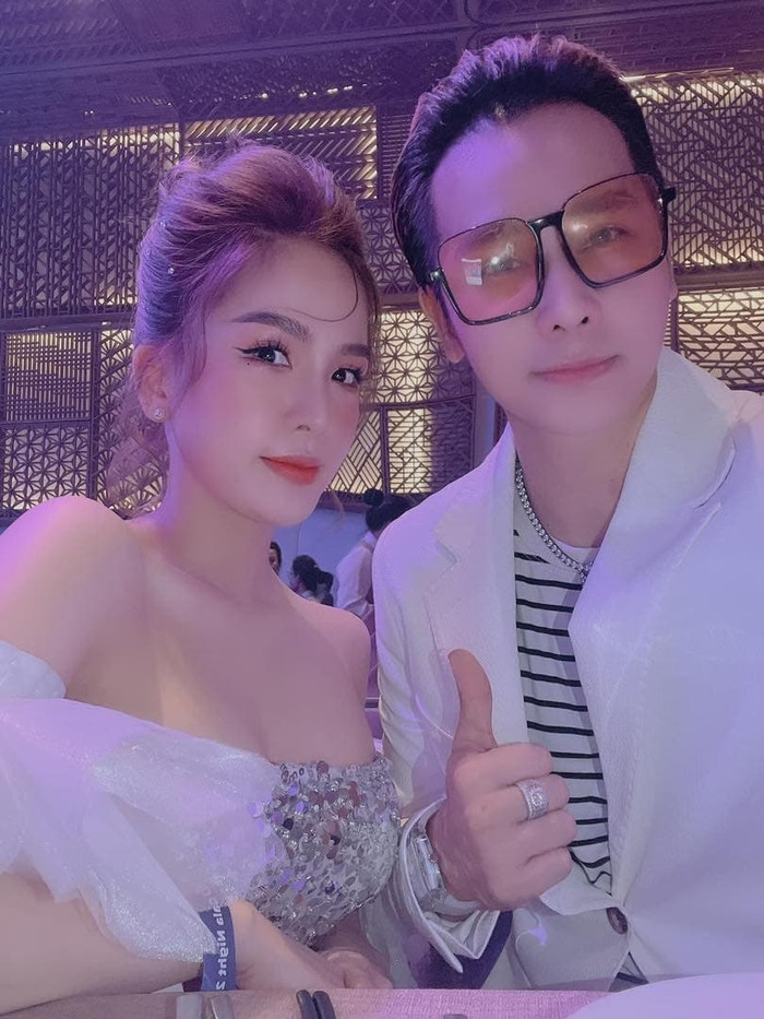 Chu Bin và bạn gái hiện tại.