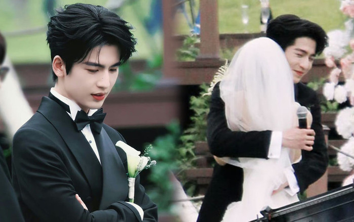 Trương Lăng Hách kết hôn, cô dâu đỉnh thế nào mà được khen hơn hẳn Bạch Lộc? Ảnh 2