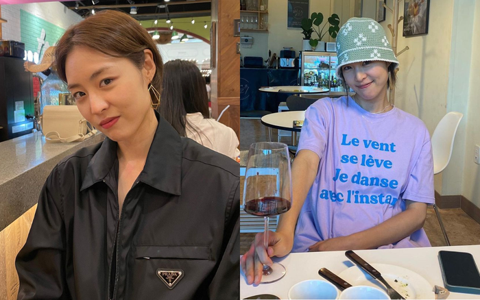 Nữ diễn viên Lee Yeon Hee vốn thường xuyên mặc đồ rộng, vì vậy trong 7 tháng qua hầu như không một ai phát hiện hoặc nghi ngờ cô đang mang bầu. Ảnh: Instagram yeonhee.luv