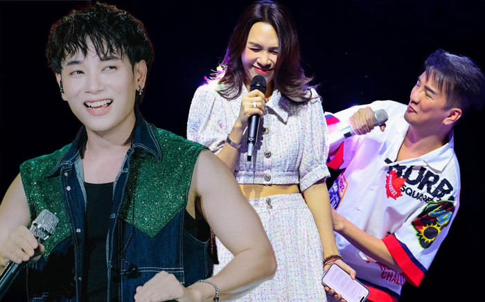 Đàm Vĩnh Hưng phản ứng ra sao khi bị hỏi: 'Chị Mỹ Tâm có hay hôn anh không?' Ảnh 2