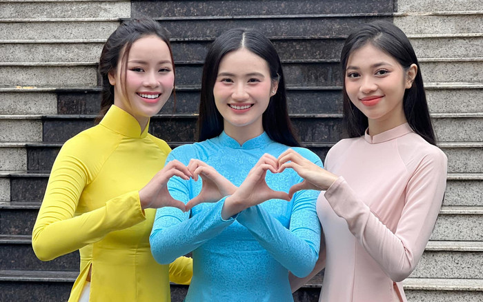 Đội hình top 3 - Miss World Vietnam 2023 tái hợp đầy đủ sau 7 tháng, sắc vóc hiện tại ra sao? Ảnh 2