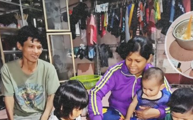 Cặp vợ chồng đông con nhất nhì Hậu Giang, thi thoảng mới ăn thịt cá Ảnh 2