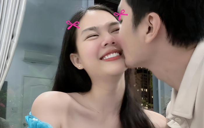 Ngọc Trinh khóa môi 'nửa kia' đầy ngọt ngào Ảnh 2