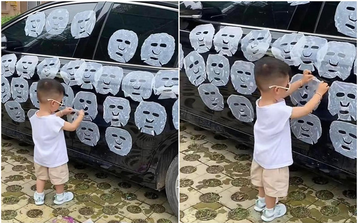 Rời mắt khỏi con trai không lâu, mẹ quay lại liền tức anh ách khi nhìn thấy cảnh trước mặt Ảnh 2