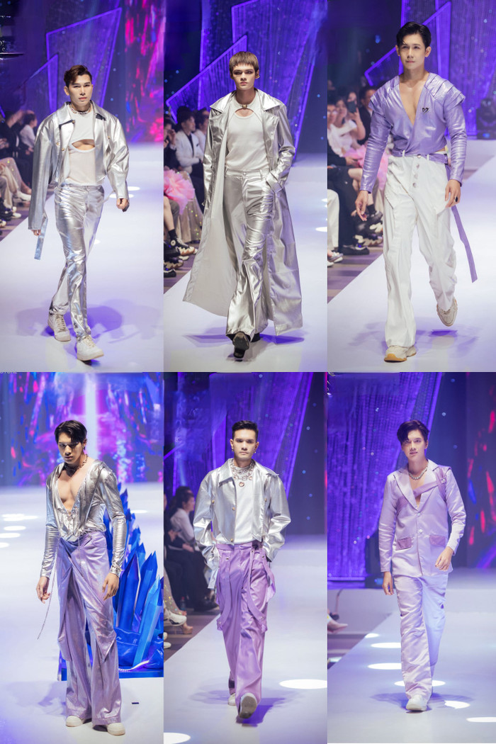 Sự xuất hiện của dàn mẫu nam càng thu hút giới mộ điệu.