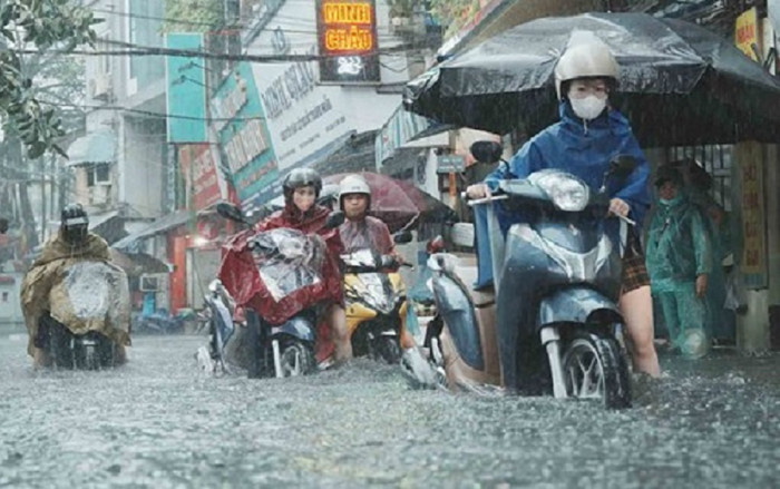 Hà Nội và các tỉnh miền Bắc mưa lớn đến bao giờ? Ảnh 2