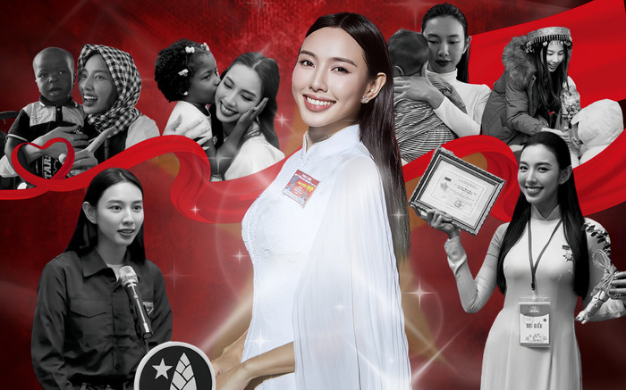 Thùy Tiên - Hoa hậu giàu lòng nhân ái Ảnh 2