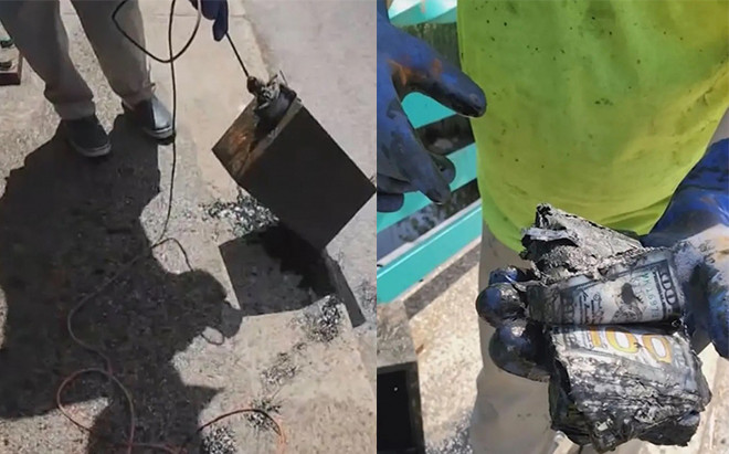 Đang câu cá, cần thủ bất ngờ vớt được két sát chứa 2.5 tỷ Ảnh 2