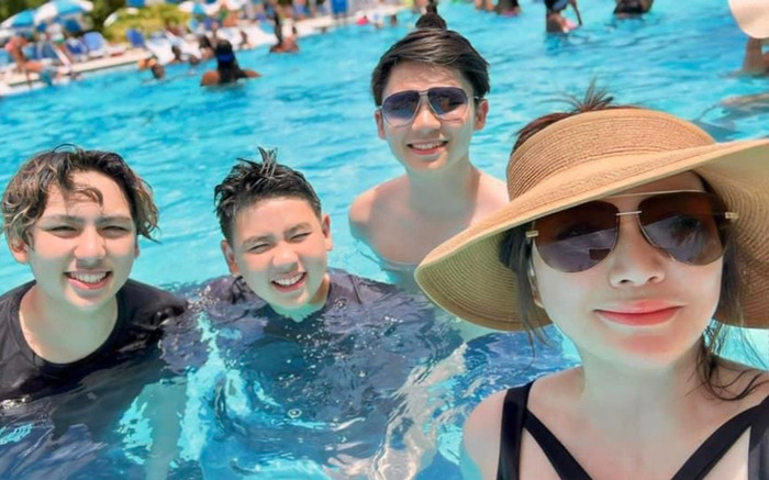 Vợ cũ Bằng Kiều tiết lộ những thay đổi của quý tử ở tuổi dậy thì Ảnh 2