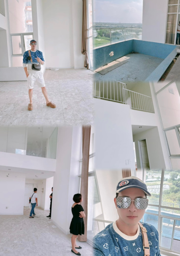 Sau đó, anh mua thêm một căn hộ để bạn bè đến và chill.