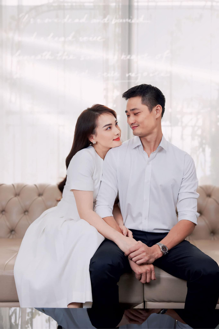 Cuộc sống hôn nhân viên mãn của Bảo Thanh được nhiều người ngưỡng mộ.
