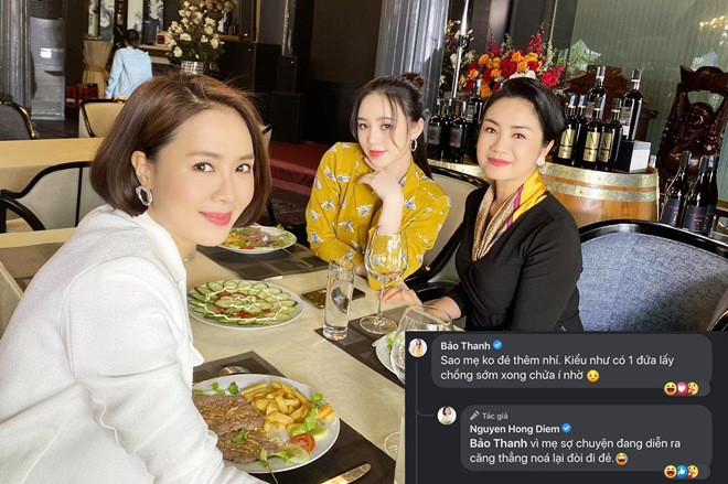 Tình bạn bất ngờ giữa Hồng Diễm và Bảo Thanh: Thân thiết nhiều năm, chỉ mong được đóng phim chung Ảnh 2