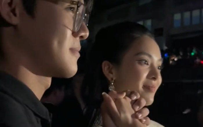 Quỳnh Lương sánh đôi cùng bạn trai thiếu gia hậu tin đồn rạn nứt, bất ngờ nói về 'tin vui' Ảnh 2