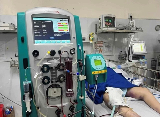 Trước đó, nam sinh ngộ độc được điều trị tại Bệnh viện Lê Văn Thịnh. Ảnh: Sức khoẻ & Đời sống