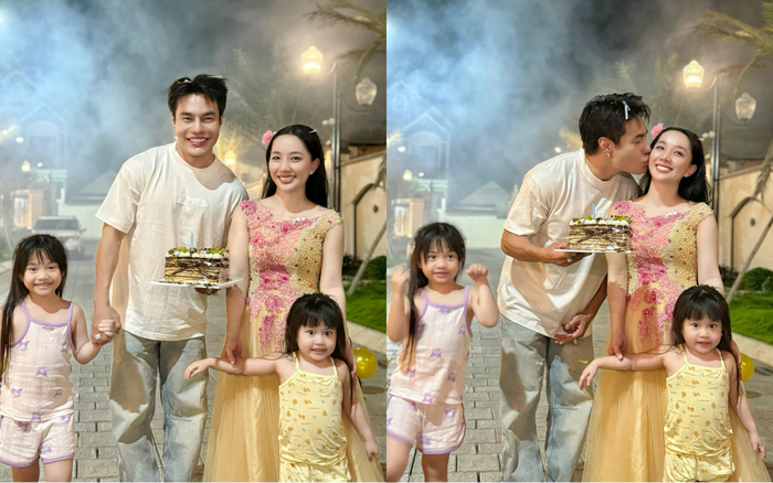 Vợ Lê Dương Bảo Lâm lộ diện đẹp như hoa hậu trong ngày vui của chồng Ảnh 1