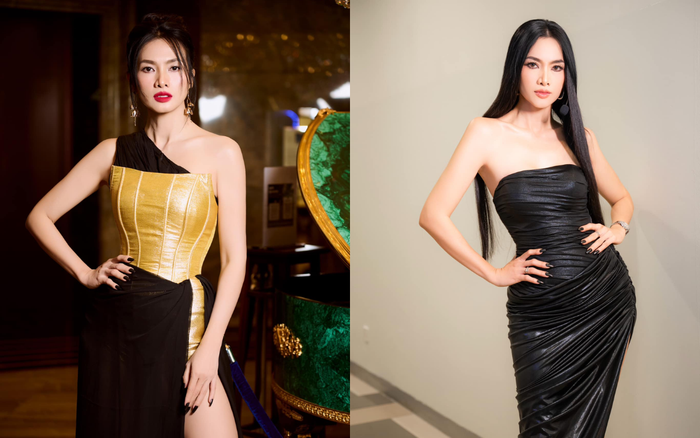 Anh Thư luôn tự tin, toả ra thần thái cuốn hút ở mọi nơi. Ảnh: FBNV