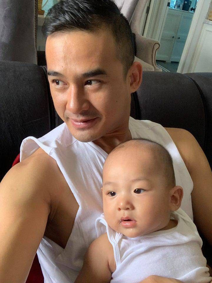 Con trai của Lương Thế Thành chào đời ở Mỹ.