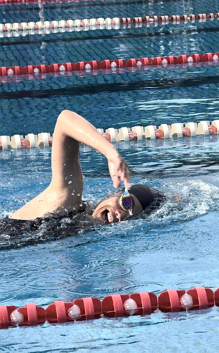 Viên khẳng định hiện tại vẫn đang tiếp tục ước mơ bơi lội