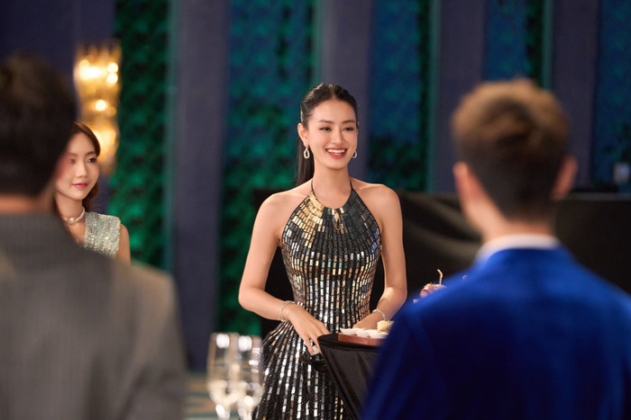 Trong tập đầu tiên, Bùi Khánh Linh đã có phần nổi bật hơn các bạn nữ khác trong mắt của Hà An Huy. 