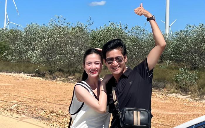 Việt Hoa chia sẻ khoảnh khắc hạnh phúc bên chồng sắp cưới.