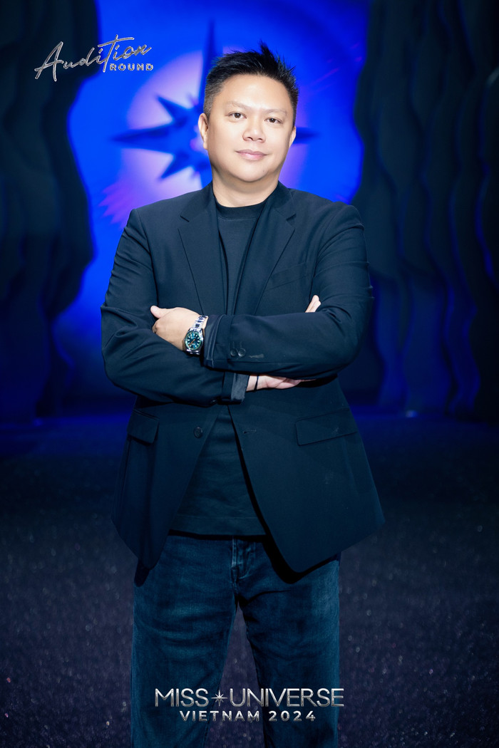Ông Valentin Trần - chủ tịch Miss Universe Vietnam. 