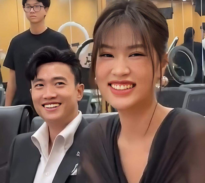 Diễn viên Quốc Trường được 'mẹ' Hoa hậu Đoàn Thiên Ân liên tục ghép đôi. Ảnh chụp màn hình