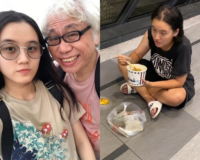 Vợ trẻ của Lý Khôn Thành bị bắt vì trộm đồ ăn của người khác.