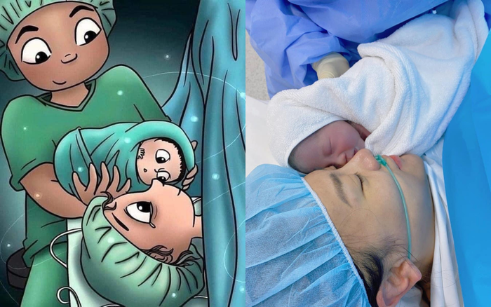 Nhan sắc xinh đẹp, góc nghiêng thần thánh của Phương Oanh được cho là vẫn vô cùng nổi bật kể cả khi mới sinh con. Ảnh: FBNV