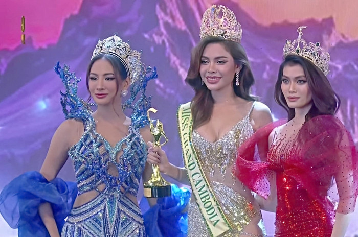 Người đẹp Sotheary Bee đăng quang Miss Grand Cambodia 2024.