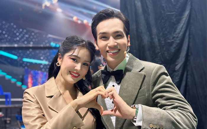 Lê Phương tình tứ bên Bạch Công Khanh, còn tự nhận 'xứng đôi kiểu chị ơi, anh yêu em' Ảnh 2