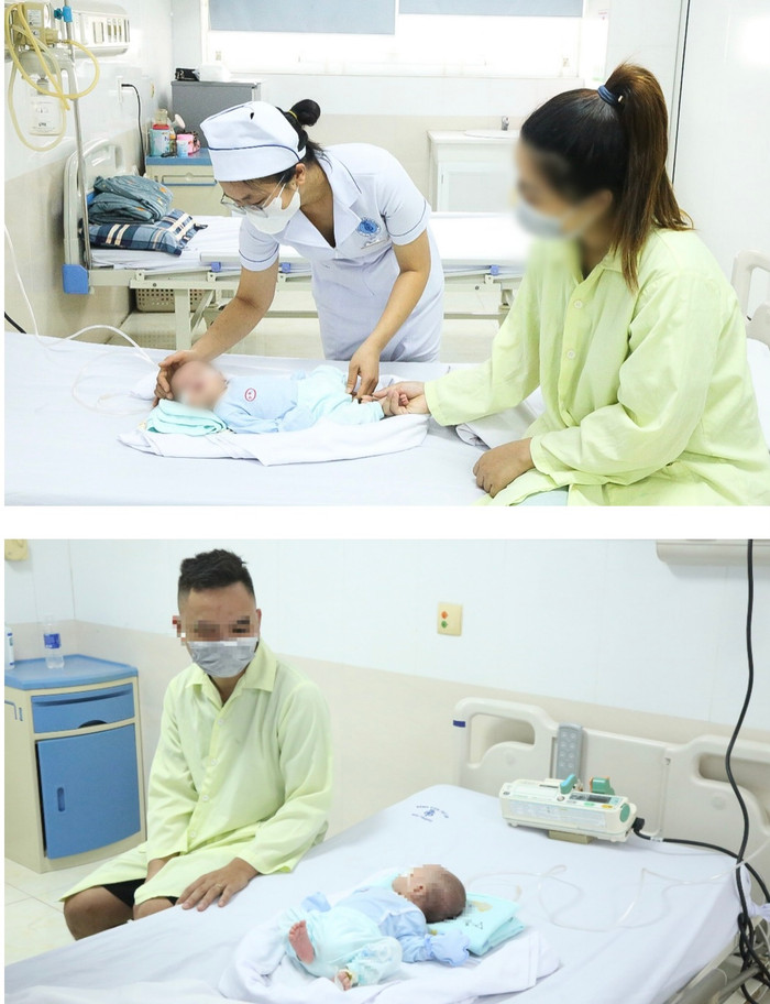 Hiện tại, sức khoẻ em bé đã ổn định, điều dưỡng Thảo cũng tích cực chăm sóc cho cháu tại bệnh viện.