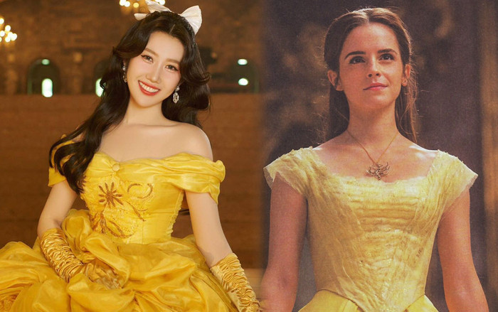 Thúy Ngân hóa công chúa Bella, đẹp thế nào mà được so sánh với Emma Watson? Ảnh 2