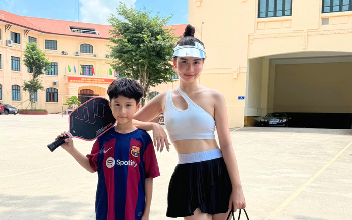 Huyền Lizzie cho quý tử 'lên chức' Ảnh 2