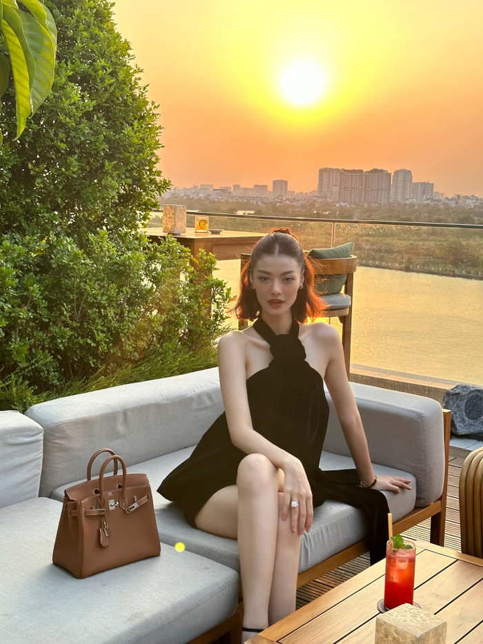 Á hậu Vbiz mang thai con đầu lòng sau nhiều tháng ở ẩn? Ảnh 2