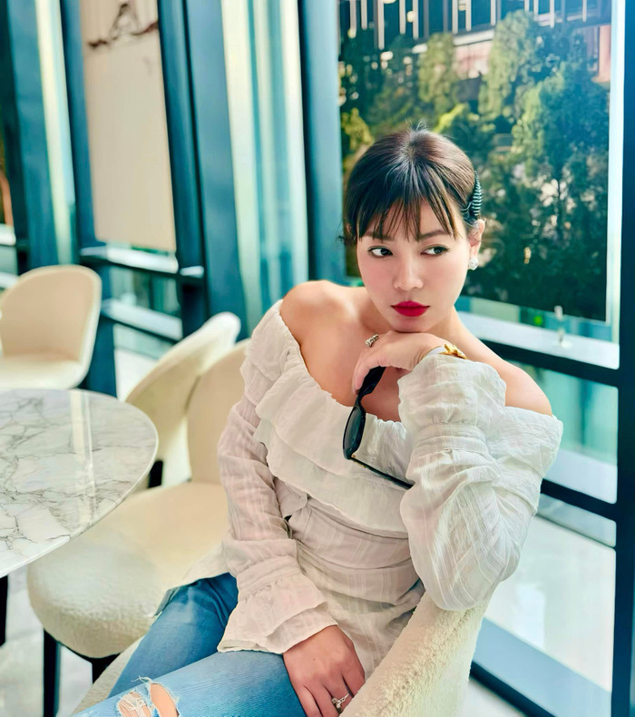 Thanh Hương diện bikini, khoe body đẹp siêu thực ở tuổi U40 Ảnh 3