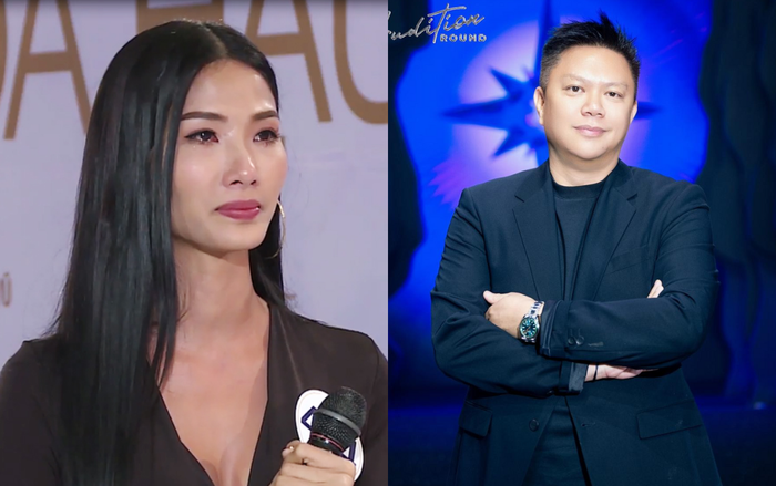 Chủ tịch Miss Universe Vietnam yêu cầu Hoàng Thùy nên dừng lại. 