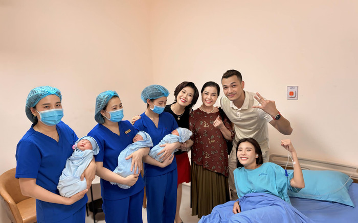 Thuý Diễm công khai Rồng con mới sinh Ảnh 2