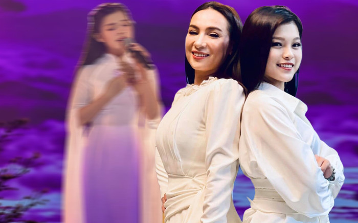 Tuyết Nhung gặp sự cố khi bắt tone 'đọt dừa' giống mẹ nuôi Phi Nhung Ảnh 2