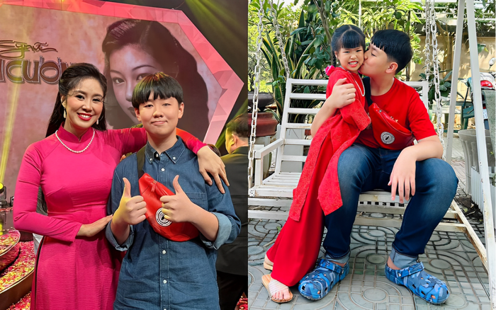 Con trai 12 tuổi đẹp chuẩn soái ca của diễn viên Lê Phương Ảnh 1