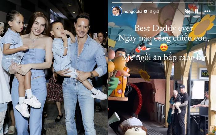 Hồ Ngọc Hà và Kim Lý đang tận hưởng khoảng thời gian nghỉ dưỡng, chữa lành sau khi làm việc chăm chỉ tại Việt Nam. Ảnh: Instagram hongocha