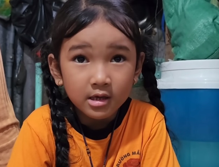 Bé Bảo Ấn hiện đã 6 tuổi. Ảnh: Chụp màn hình Bùi Hồ TV