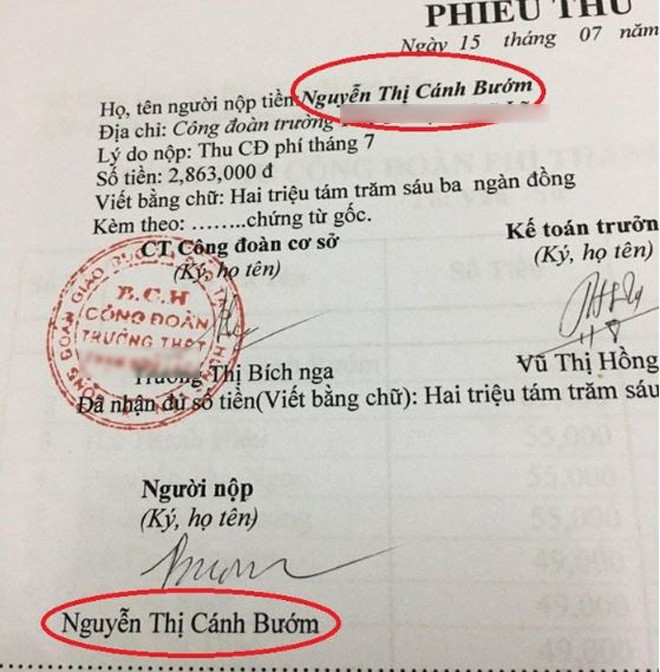 Tên của cô Cánh Bướm từng gây sốt mạng xã hội cách đây vài năm