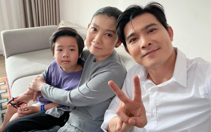 Vai diễn gần đây của NSND Mỹ Uyên là mẹ ruột Quang Sự trong Trạm Cứu Hộ Trái Tim.